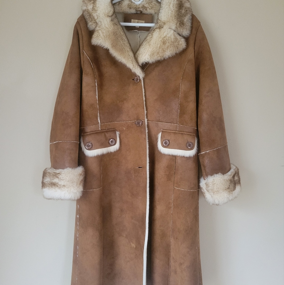 EUC | Wilson's Leather Suede| Pilot Coat